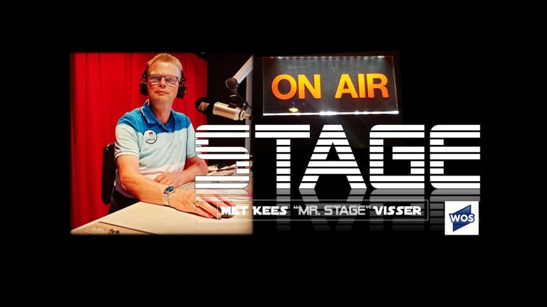 Radiopresentator Kees Visser - Stage/ WOS