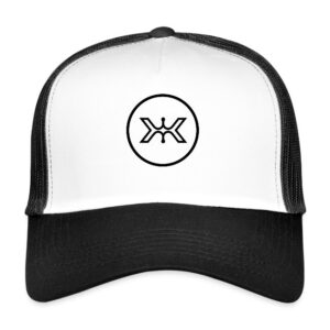 Kae West Trucker Cap Black Logo